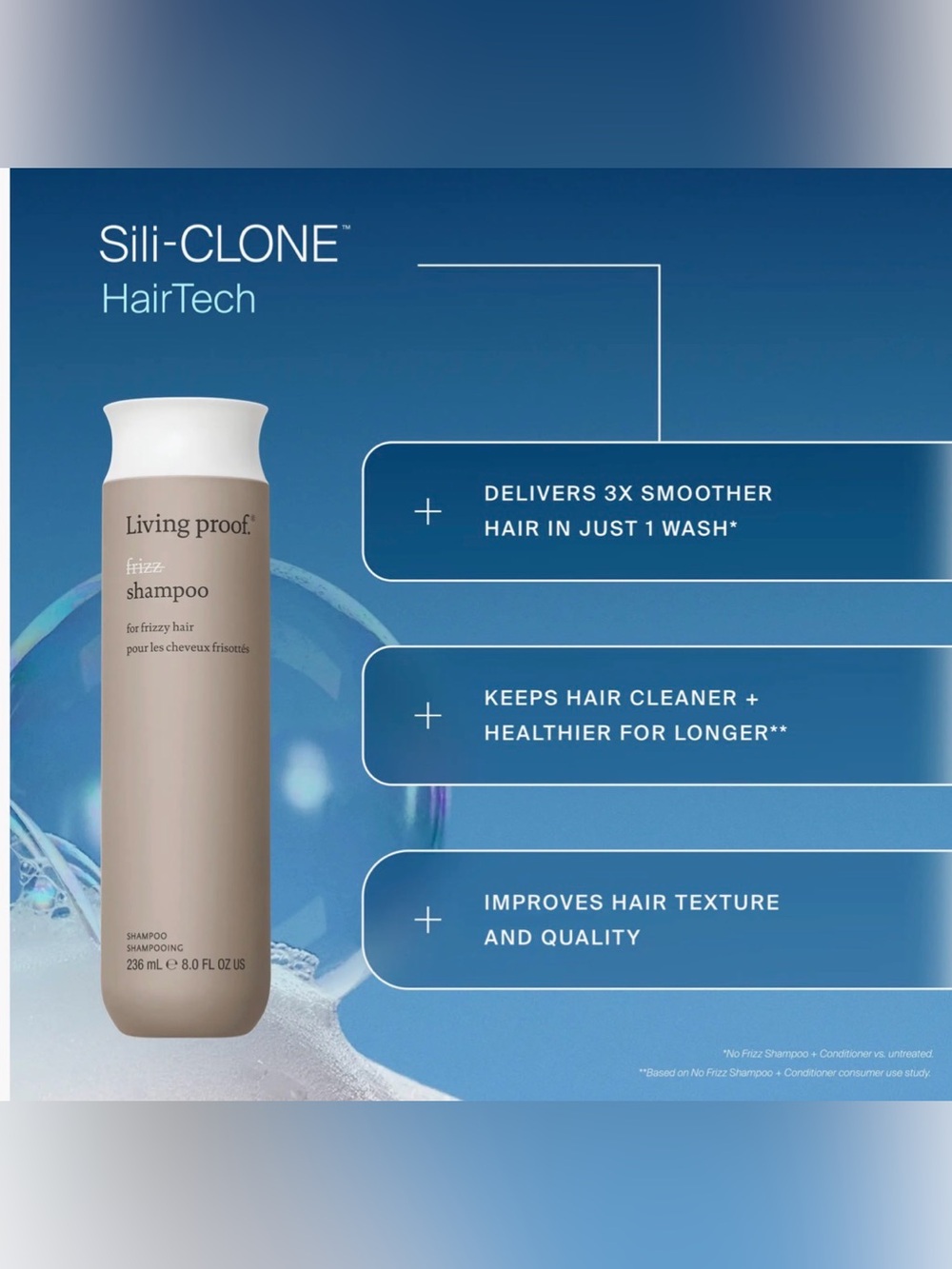 Living Proof No Frizz Shampoo & Conditioner DUO - Picture 8 of 16